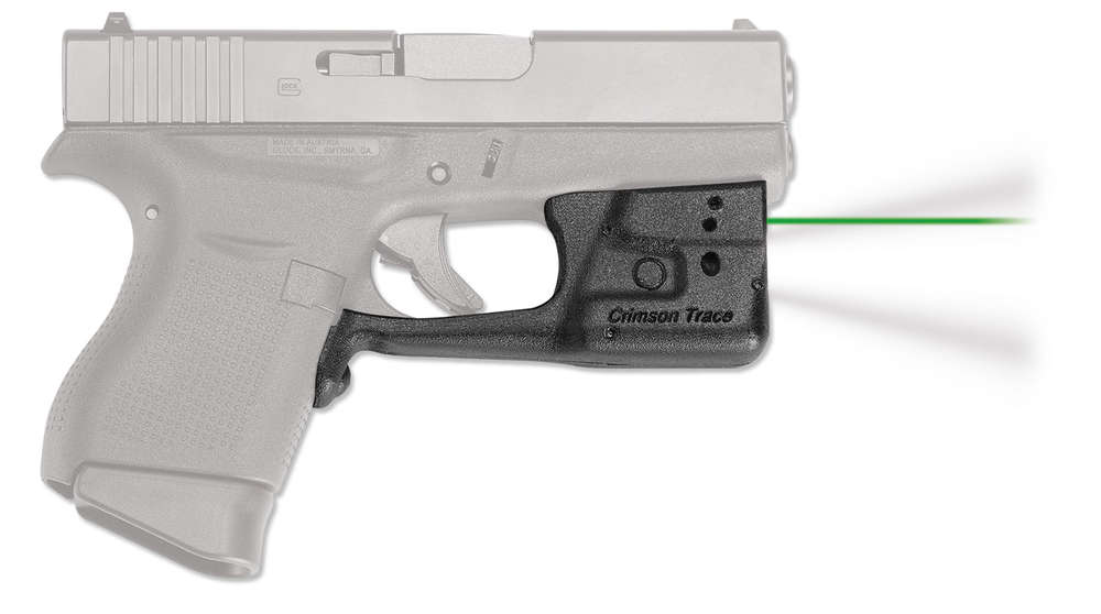 Sights Lasers Crimson Trace Corporation 50 ft CRIM 0158601    LL803G LASERGUARD PRO GLK42/43 GRN • Model: 50 ft